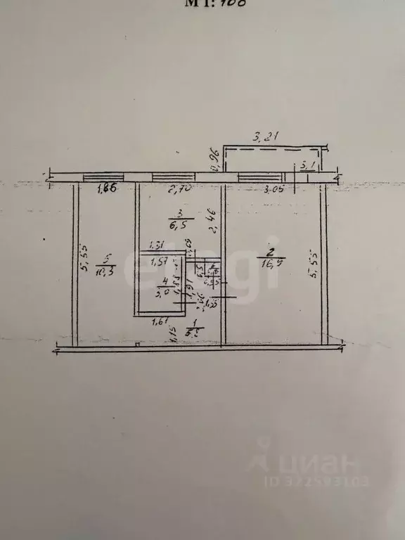 2-к кв. Башкортостан, Уфимский район, д. Алексеевка Центральная ул., ... - Фото 1
