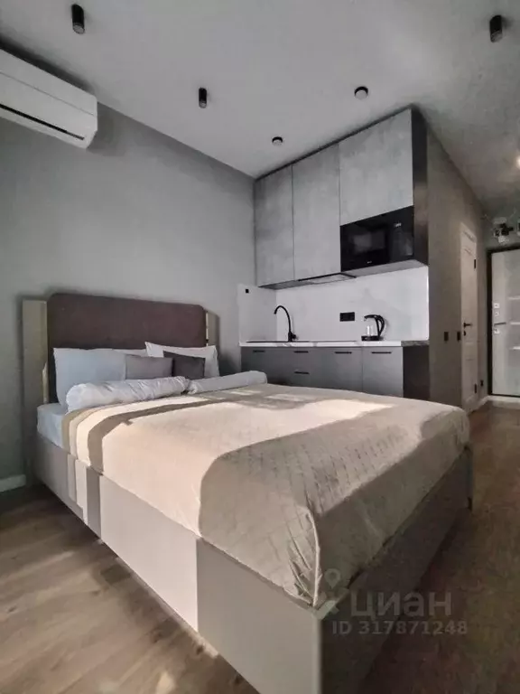 Студия Краснодарский край, Сочи Бытха мкр, ул. Ясногорская, 16/2к3 ... - Фото 0