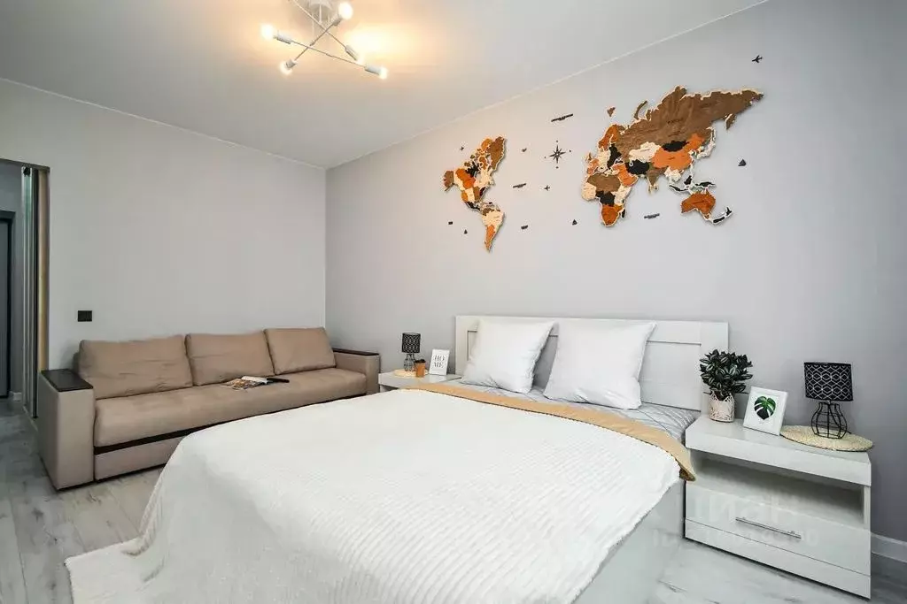 1-к кв. Красноярский край, Красноярск Октябрьская ул., 10Б (38.0 м) - Фото 1