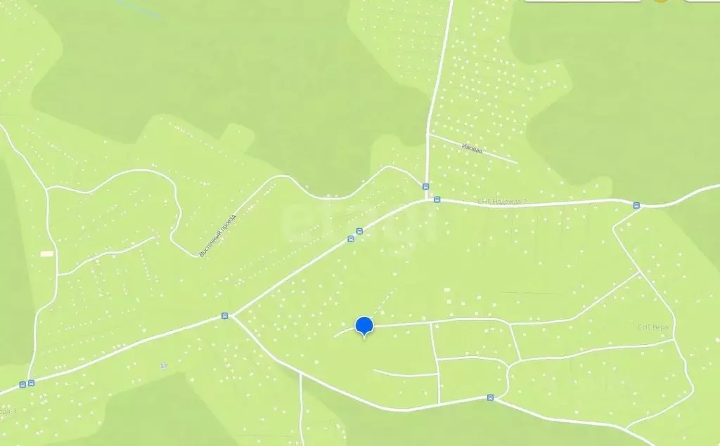 Участок в Новосибирская область, Новосибирск Ветеран СНТ, ул. Крутой ... - Фото 1