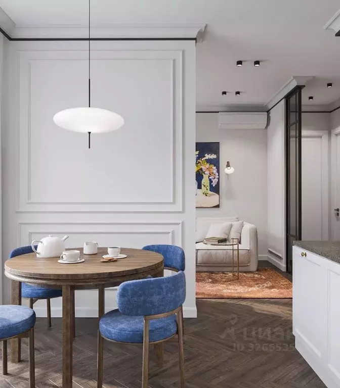 3-к кв. Москва Большая Филевская ул., 3к4 (69.2 м) - Фото 1