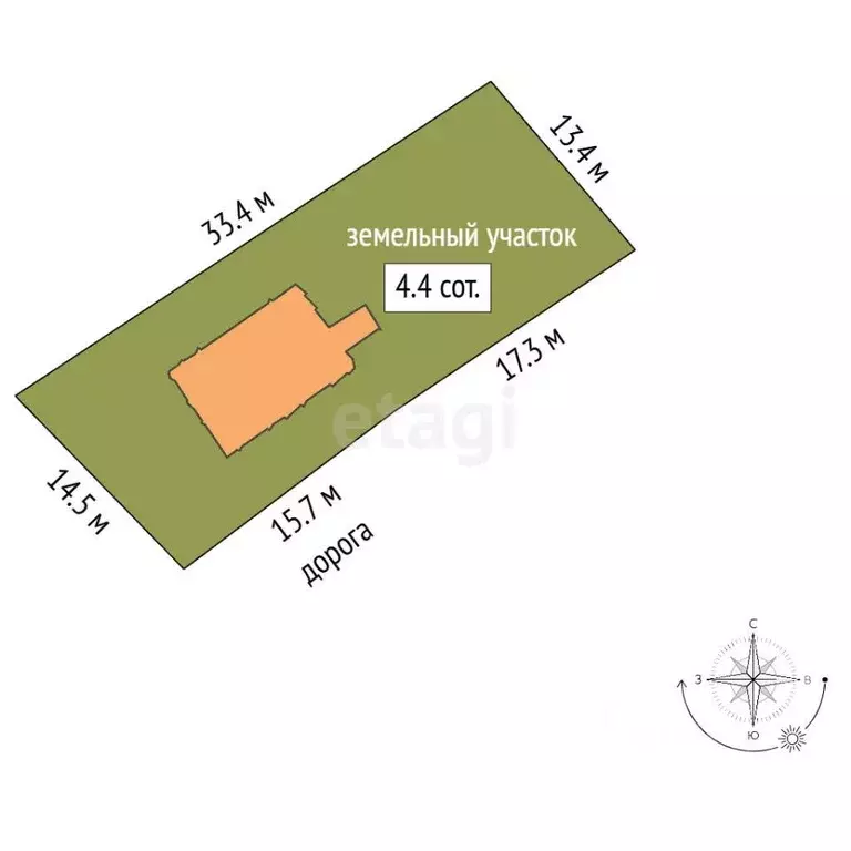 Дом в Санкт-Петербург пос. Белоостров, СИЗ СНТ, дор. 10-я, 4Б (99 м) - Фото 2