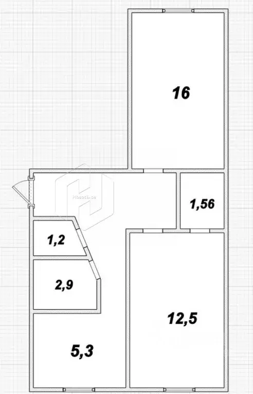 2-к кв. Мордовия, Саранск ул. Осипенко, 85 (45.7 м) - Фото 1