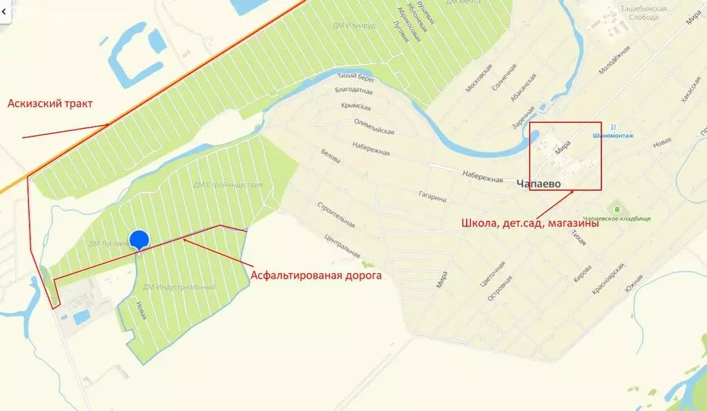 Участок в Абакан, дачный район Аскизский Тракт, СОСН Аскизский ... - Фото 1