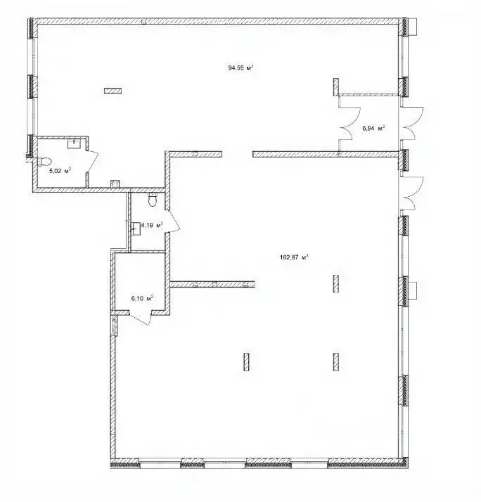 Помещение свободного назначения в Татарстан, Казань ул. Ярдем, 23 (280 ... - Фото 2