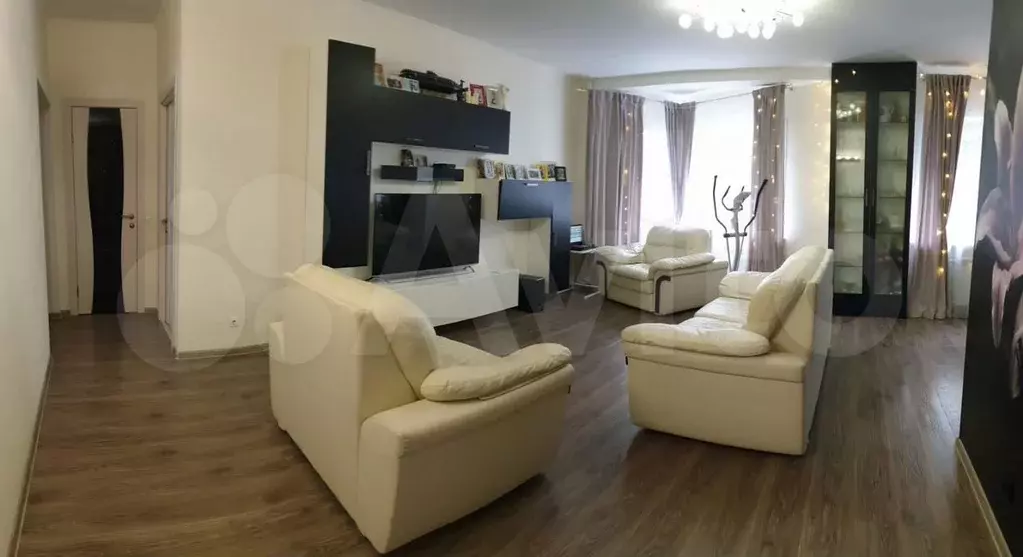 3-к. квартира, 70,8 м, 1/9 эт. - Фото 1