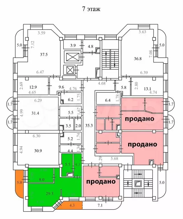 Продам офис в Бизнес-Центре, 56 м - Фото 0