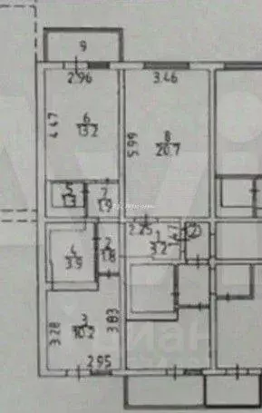 2-к кв. Крым, Симферополь ул. Лексина, 72 (56.0 м) - Фото 1