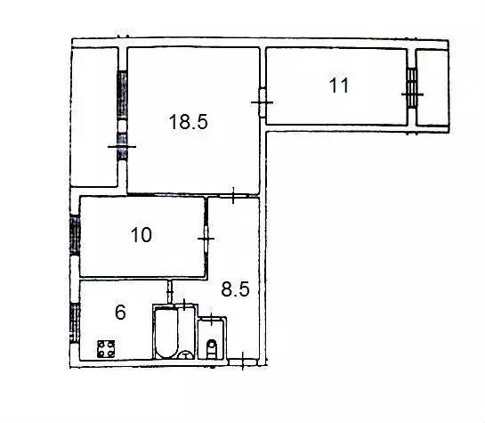 3-к кв. Ленинградская область, Всеволожск ул. Героев, 9/1 (56.0 м) - Фото 0