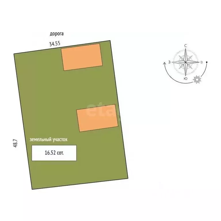 Дом в Вологодская область, пос. Ермаково ул. Сиреневая, 9 (145 м) - Фото 1
