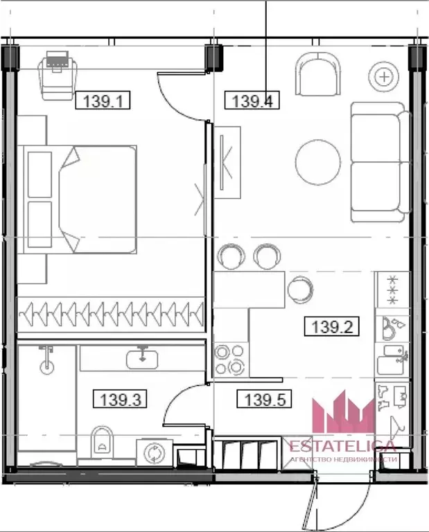 2-к кв. Москва ул. 4-я Марьиной рощи, 12к2 (44.1 м) - Фото 0