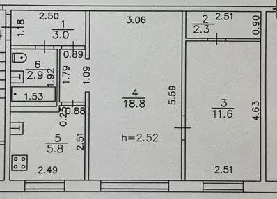 Продаётся 2-к квартира, 44.4 м - Фото 0