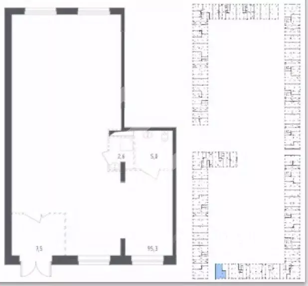 Помещение свободного назначения в Московская область, Мытищи пер. 1-й ... - Фото 2