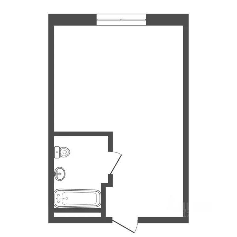 Студия Тюменская область, Тюмень Интернациональная ул., 199А (24.8 м) - Фото 2