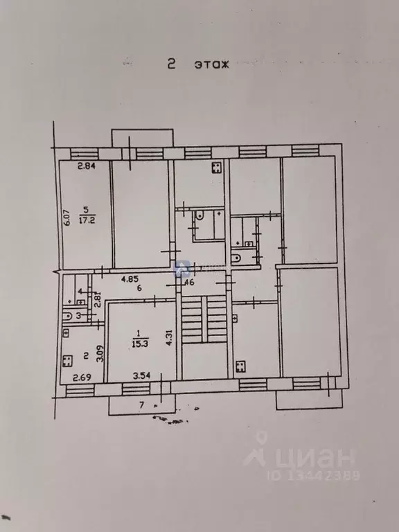 2-к кв. Тюменская область, Тюмень ул. Московский Тракт, 179 (48.46 м) - Фото 2