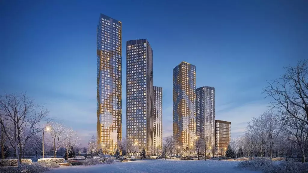 3-к кв. Москва Левел Мичуринский жилой комплекс, к8 (67.8 м) - Фото 2