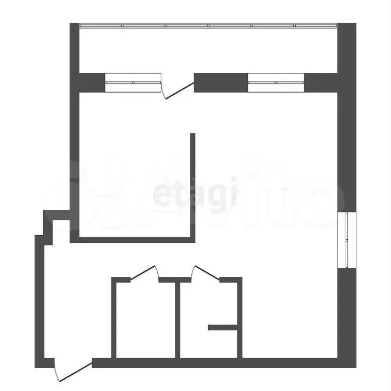 2-к. квартира, 40,2 м, 9/9 эт. - Фото 0