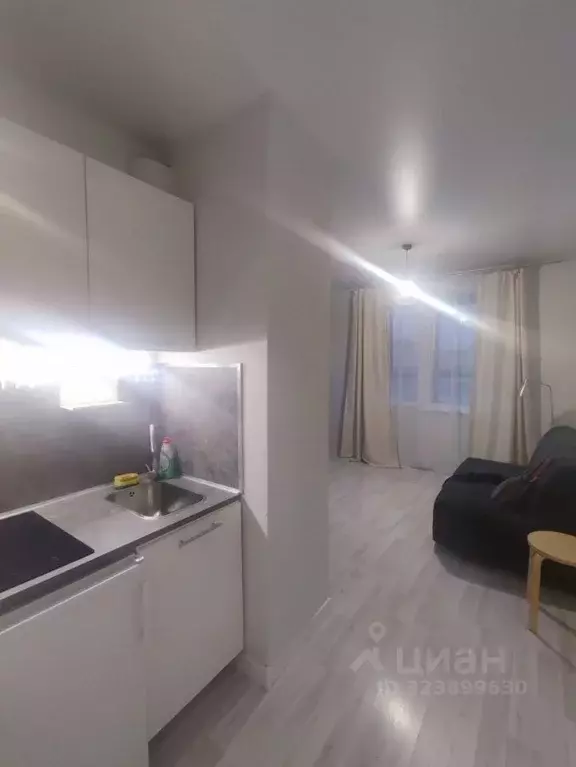 Студия Санкт-Петербург ул. Вадима Шефнера, 14к1 (23.5 м) - Фото 1