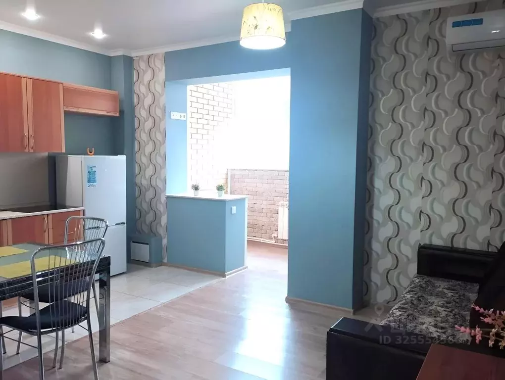 1-к кв. Ростовская область, Ростов-на-Дону ул. Мечникова, 39Б (40.0 м) - Фото 1