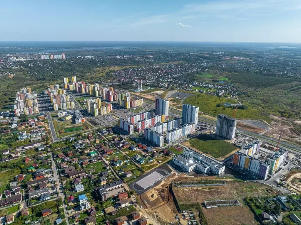 1-к кв. Нижегородская область, Нижний Новгород Кузнечиха Город жилой ... - Фото 1