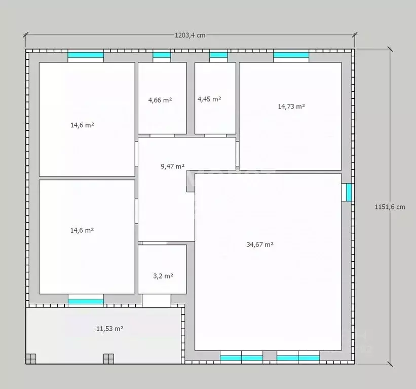 Дом в Алтайский край, Первомайский район, с. Фирсово ул. Буковая, 25 ... - Фото 2
