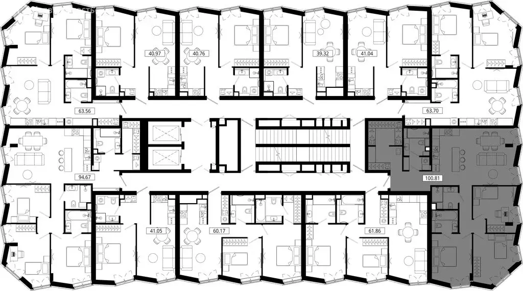 3-комнатная квартира: Москва, 4-я улица Марьиной Рощи, 12к2 (103.6 м) - Фото 1