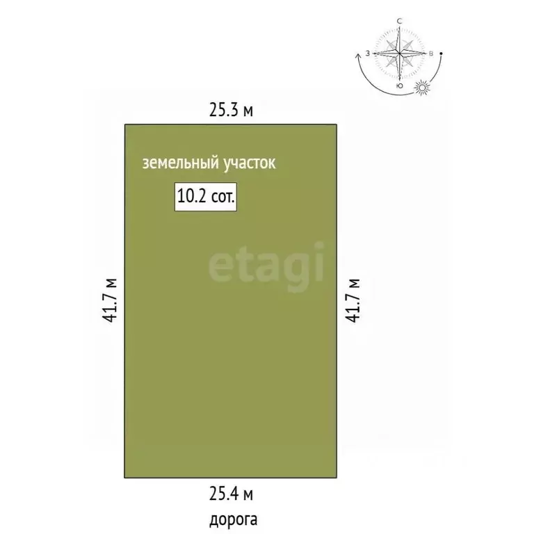 Участок в Забайкальский край, Чита ул. Строителей (10.0 сот.) - Фото 1