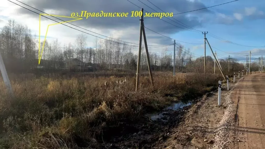 Участок в Ленинградская область, Приозерский район, Красноозерное ... - Фото 1