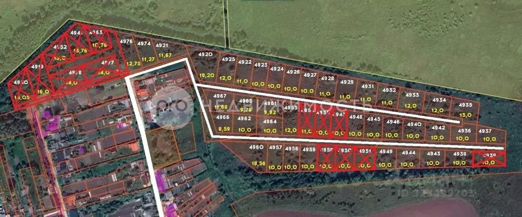 Участок в Рязанская область, Рыбное ул. Матюхина, 56 (10.0 сот.) - Фото 1