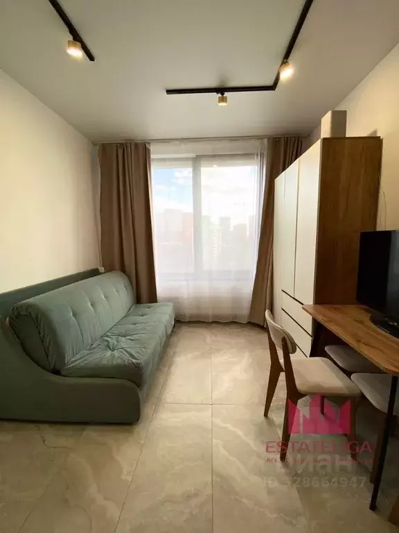 Студия Москва Нагатинская наб., 10А (22.0 м) - Фото 1