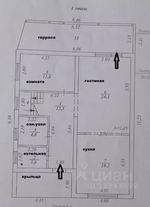 Дом в Свердловская область, Сысертский муниципальный округ, Клевер ДНТ ... - Фото 2