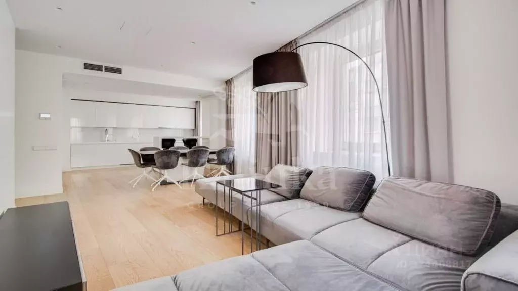 3-к кв. Москва ул. Машкова, 13С1 (94.4 м) - Фото 0