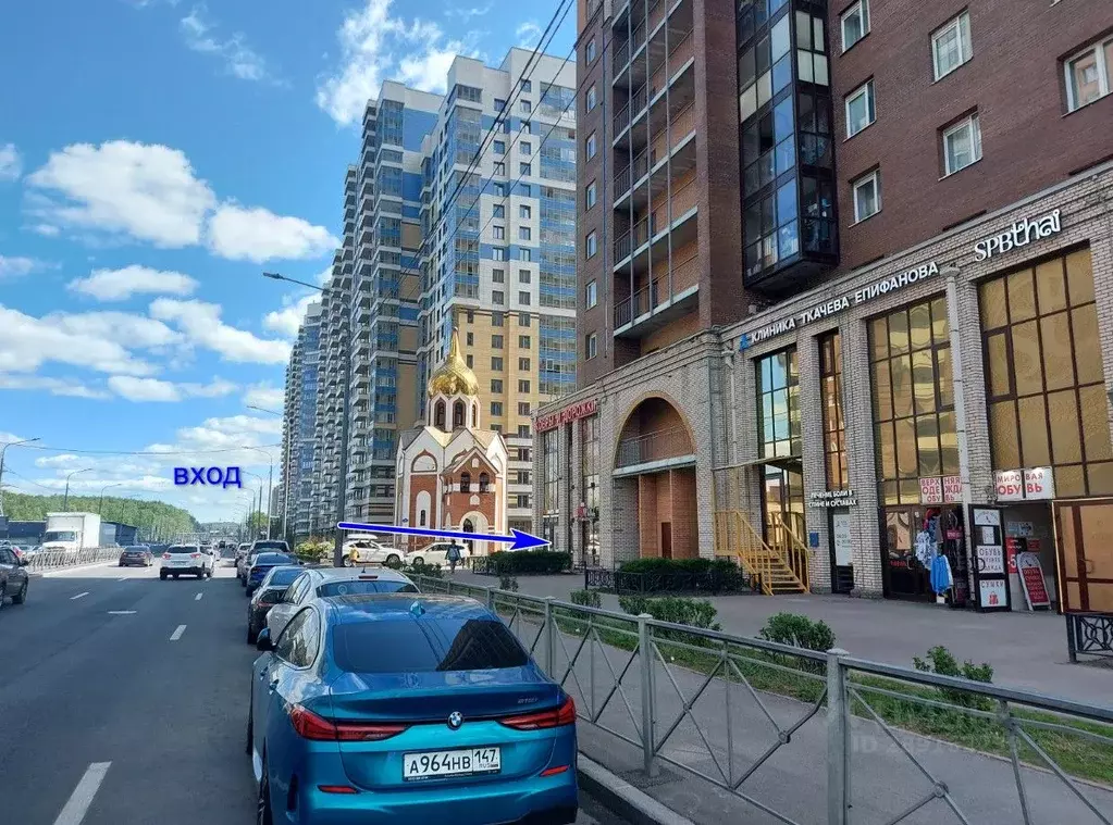 Торговая площадь в Санкт-Петербург Коломяжский просп., 15к1 (244 м) - Фото 1