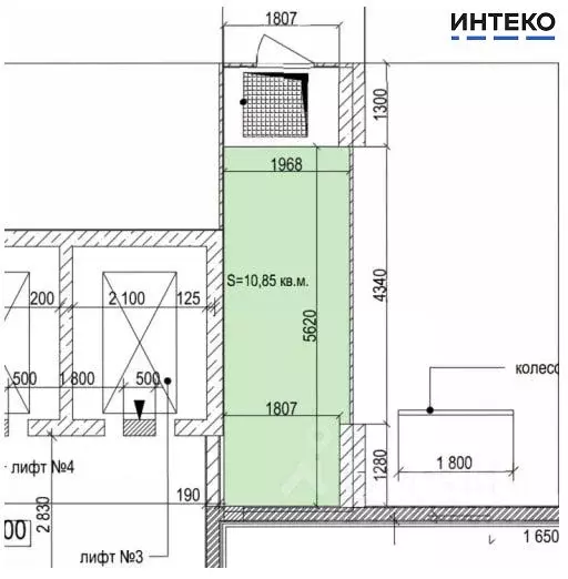 Гараж в Москва Ходынский бул., 20А (13 м) - Фото 2