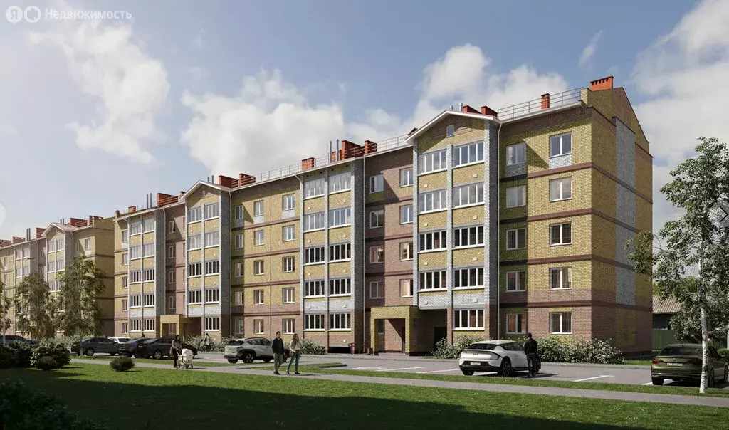 2-комнатная квартира: Новый, Новая улица, 10 (57.61 м) - Фото 1