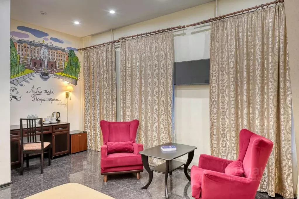 Комната Москва Певческий пер., 4С1 (45.0 м) - Фото 2