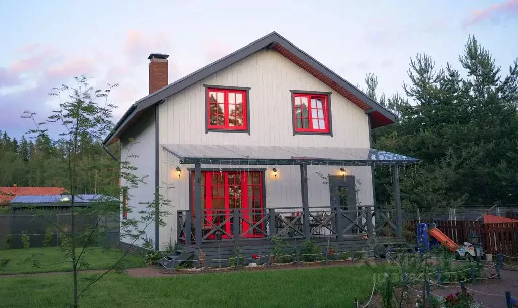 Дом в Ленинградская область, Выборгский район, Первомайское с/пос, ... - Фото 2