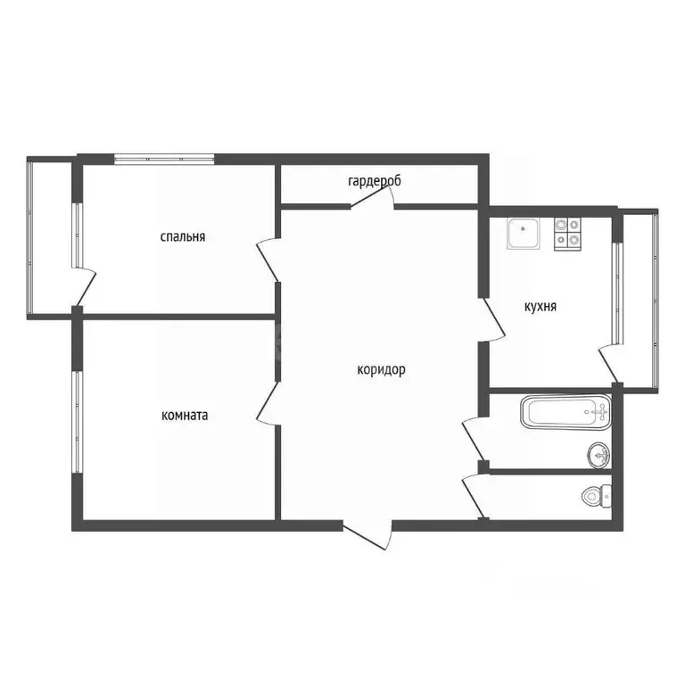 2-к кв. Воронежская область, Воронеж Ипподромная ул., 2Б (73.3 м) - Фото 2