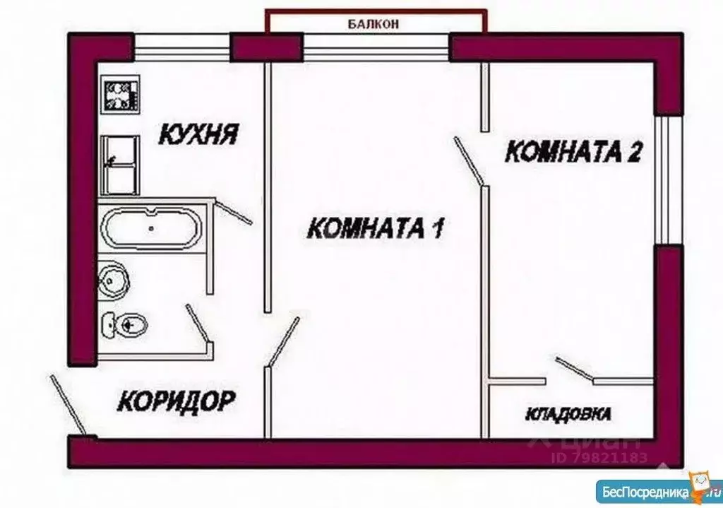 2-к кв. Московская область, Ногинск Богородский городской округ, ул. ... - Фото 2