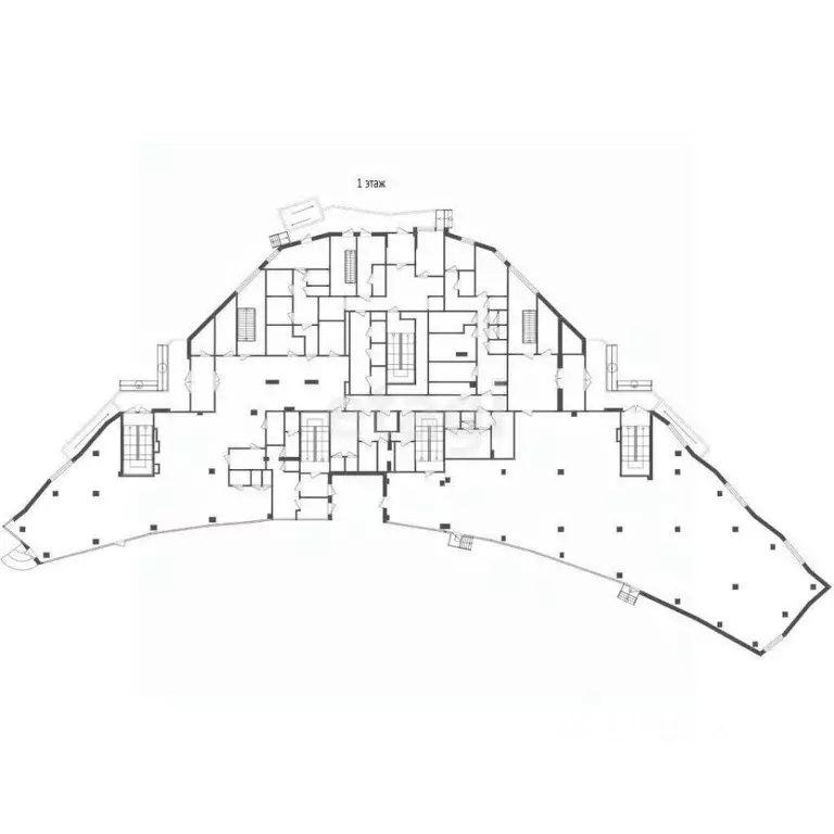 Помещение свободного назначения в Мордовия, Саранск просп. Российской ... - Фото 1