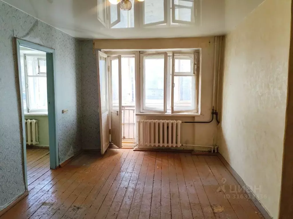 2-к кв. Самарская область, Жигулевск В-1 мкр, 6 (42.7 м) - Фото 1