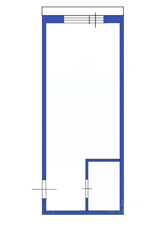 1-к кв. Кемеровская область, Кемерово просп. Восточный, 33 (24.6 м) - Фото 2