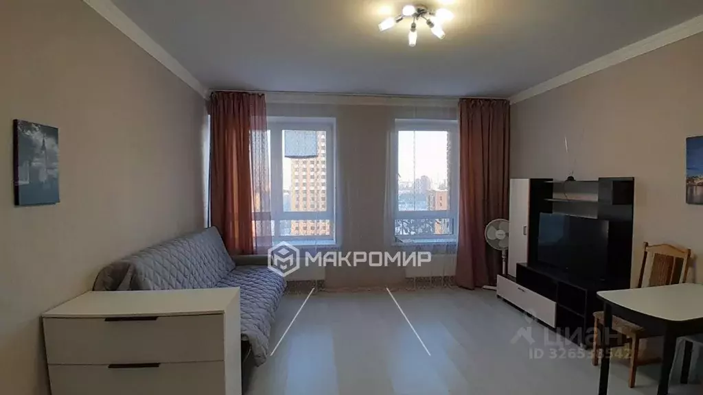 Студия Москва Донецкая ул., 30к2 (30.0 м) - Фото 1
