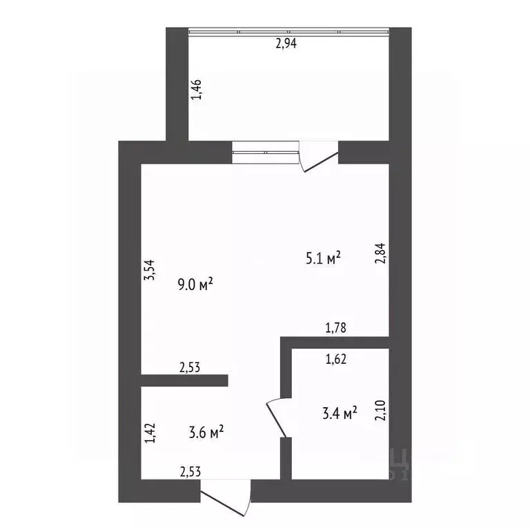 Студия Амурская область, Благовещенский район, с. Чигири ул. ... - Фото 2