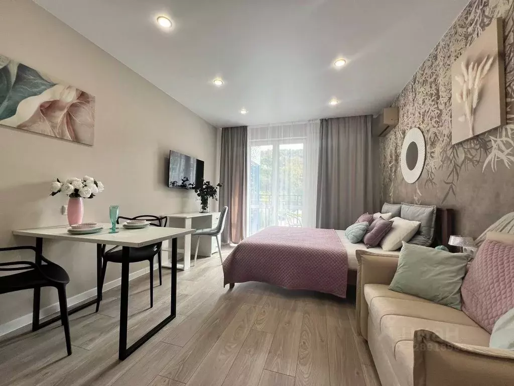 Студия Краснодарский край, Сочи ул. Искры, 88к8 (31.0 м) - Фото 2