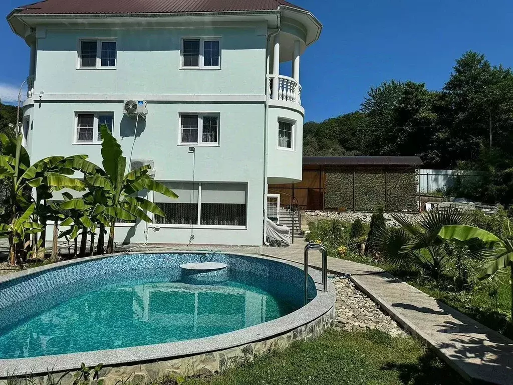 Дом в Краснодарский край, Сочи Культурное Уч-Дере мкр, ул. Культурная ... - Фото 2