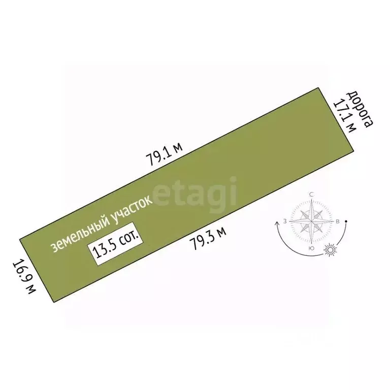 Участок в Марий Эл, Медведевский район, Пекшиксолинское с/пос, д. ... - Фото 2