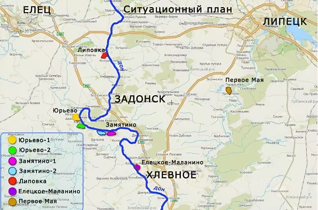 Участок в Липецкая область, Задонский район, Хмелинецкий сельсовет, д. ... - Фото 0