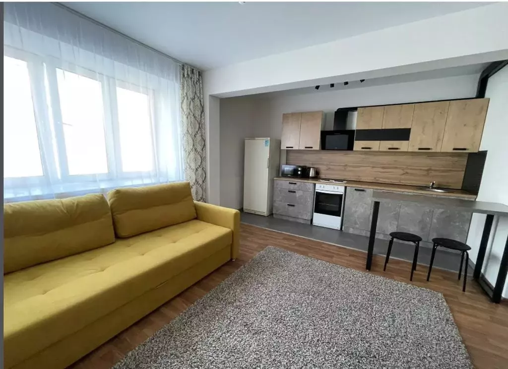 1-к кв. Омская область, Омск ул. Малиновского, 18к3 (29.4 м) - Фото 2