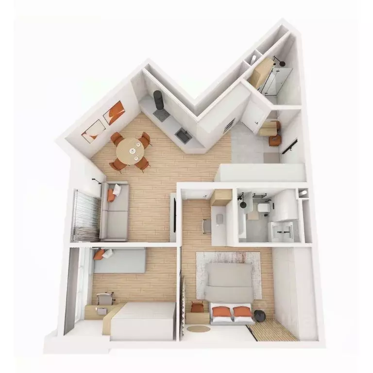 2-к кв. Приморский край, Владивосток ул. Нейбута (69.71 м) - Фото 2